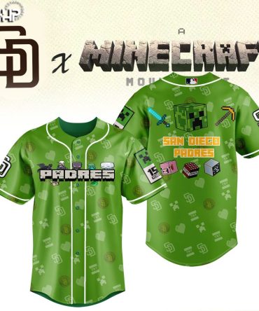 San Diego Padres X Minecraft Jersey – Limited Edition Gamer'S Dream Gear!