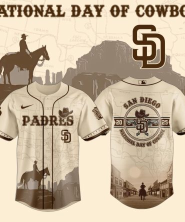 Celebrate National Day Of Cowboy With San Diego Padres Limited Edition Jersey