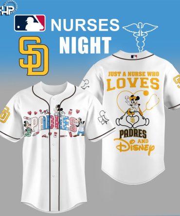 Celebrate Nurses Night With Disney Padres Jersey – Perfect Gift For Healthcare Heroes!