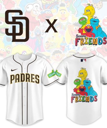Exclusive Padres X Sesame Street Jersey - Limited Edition Fan Gear