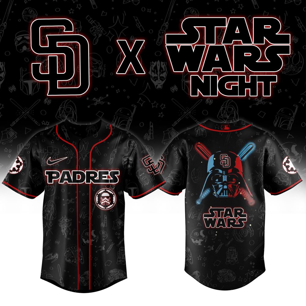 Limited Edition Padres X Star Wars Night Jersey - Ultimate Fan Gear - Image 2