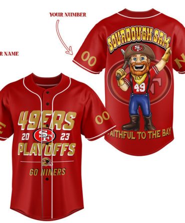 Custom 49Ers Playoffs Jersey - Personalize With Name & Number - 2023 Faithful Gear