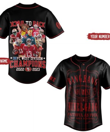 Custom Nfc West Champions Jersey 2022-2023 – Personalized Name & Number