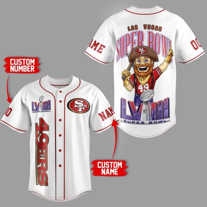 Custom Super Bowl Jersey - Personalized Name & Number - Perfect For Fans!