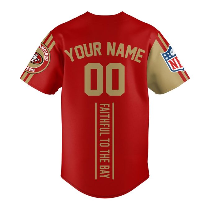 Custom 49Ers Jersey - Personalized Name & Number - Ultimate Fan Gear - Image 3