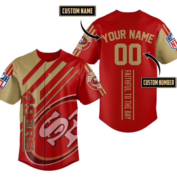 Custom 49Ers Jersey - Personalized Name & Number - Ultimate Fan Gear