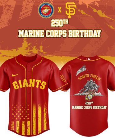 Limited Edition Giants Marine Corps 250Th Birthday Jersey – Celebrate With Style!