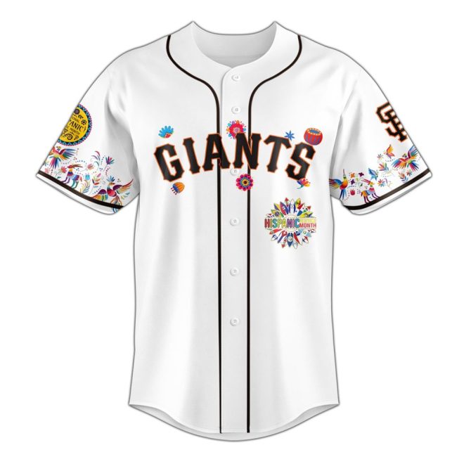 Celebrate Hispanic Heritage With Giants Limited Edition Jersey – Vibrant, Authentic, And Unique Design! - Image 2