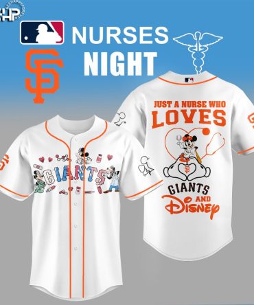 Disney Giants Nurse Night Jersey - Fun, Unique Gift For Baseball Fans & Nurses