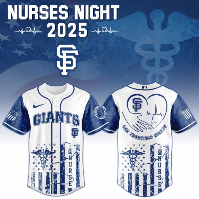 Celebrate Nurses Night 2025 With Exclusive Giants Jersey – Limited Edition Fan Gear!