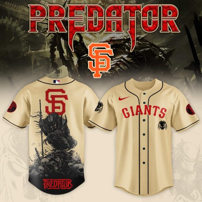Exclusive Giants Predator Jersey - Bold Design, Perfect For Fans!