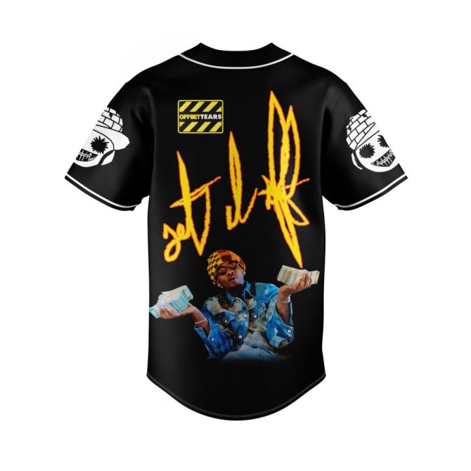 Limited Edition Graphic Baseball Jersey – Bold Streetwear Style, Perfect For Trendsetters! - Image 2