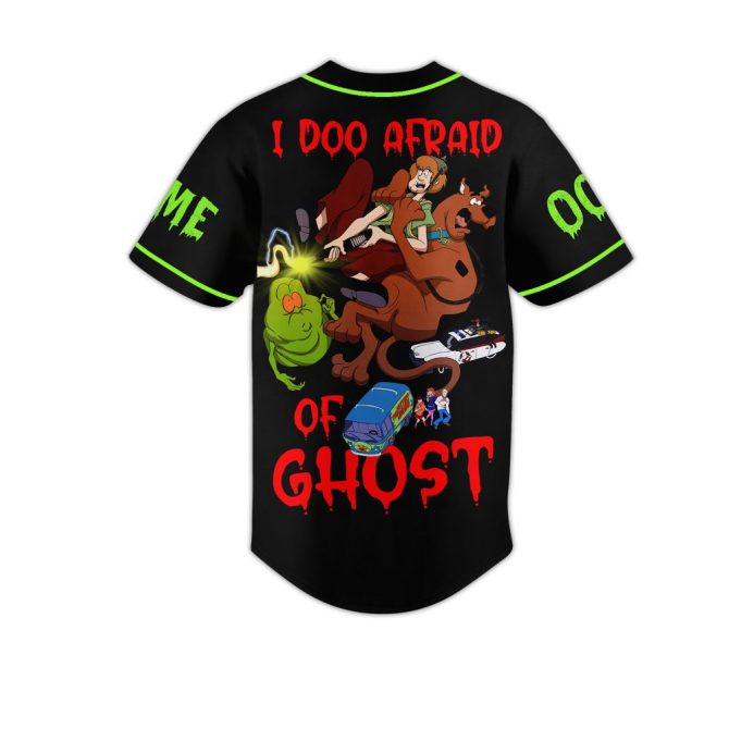 Custom Scooby-Doo Ghostbuster Jersey - Personalized Name & Number - Fun & Unique Design - Image 3
