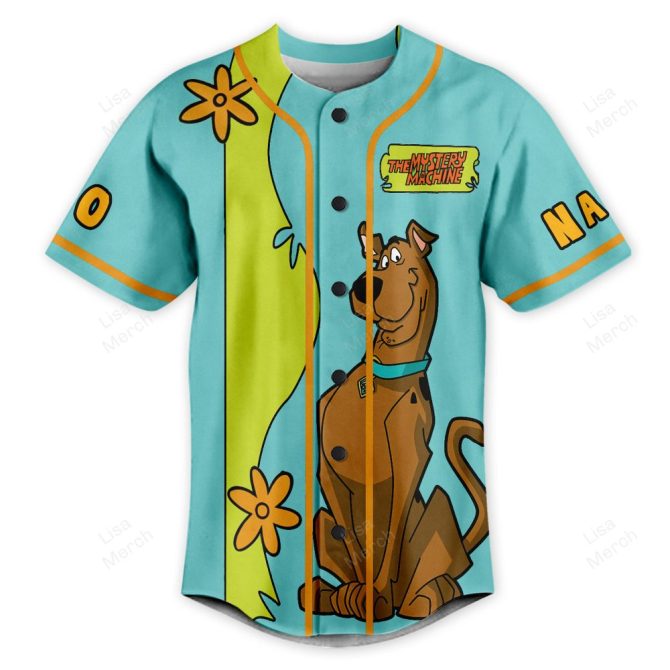 Scooby-Doo Customizable Baseball Jersey - Add Name & Number! - Image 2