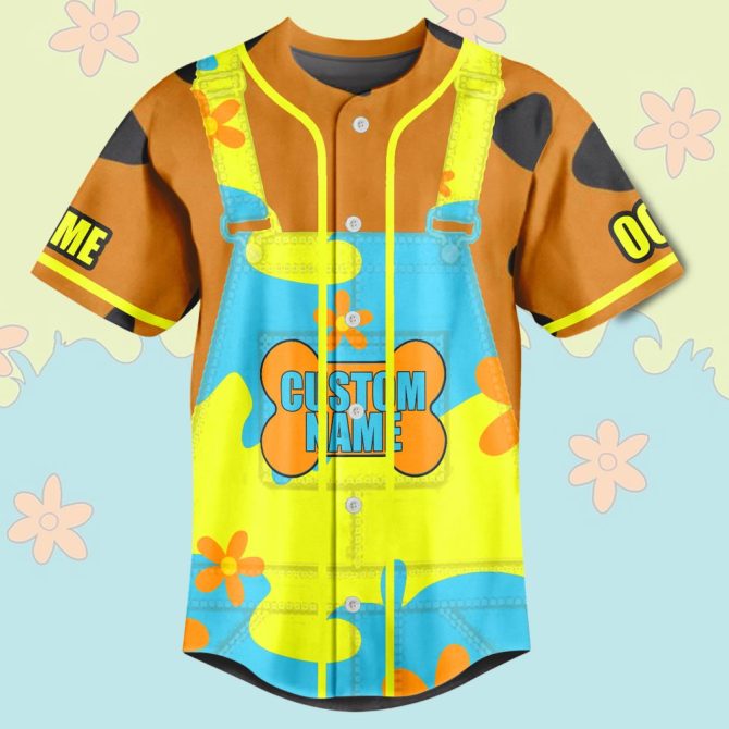Custom Scooby-Doo Baseball Jersey - Personalize With Your Name & Number! - Image 2