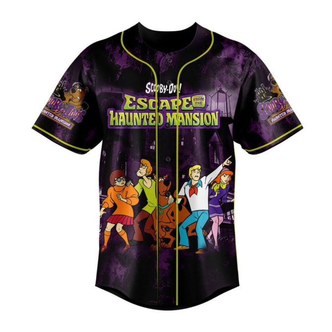 Scooby-Doo Custom Haunted Mansion Baseball Jersey - Personalize Name & Number! - Image 2