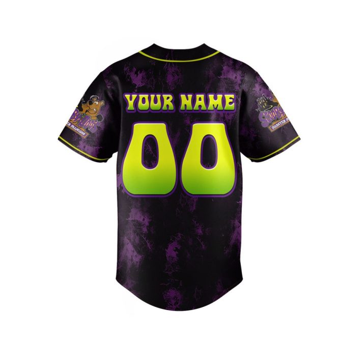 Scooby-Doo Custom Haunted Mansion Baseball Jersey - Personalize Name & Number! - Image 3