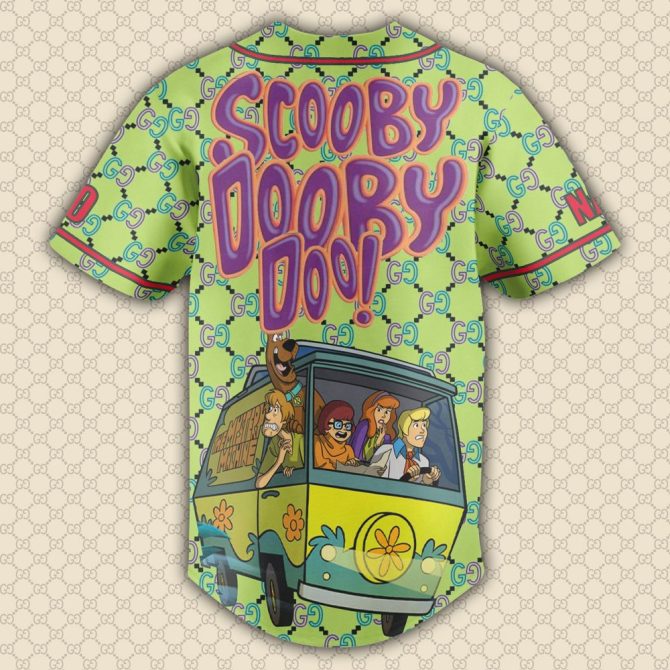 Scooby-Doo Custom Baseball Jersey - Personalize With Name & Number - Image 3