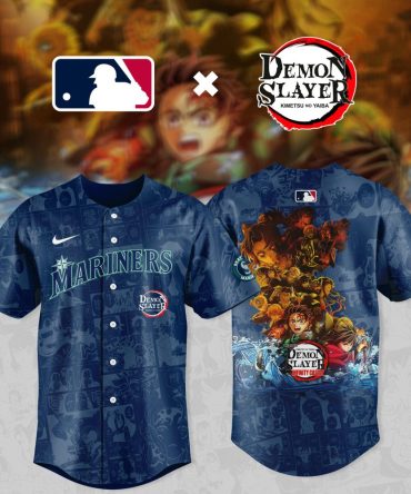 Exclusive Mariners X Demon Slayer Jersey - Official Mlb Anime Crossover Gear