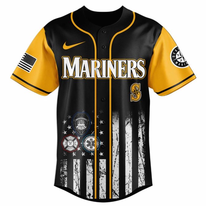First Responder Night Jersey - Honor Heroes With Style , Limited Edition Mariners Gear - Image 2