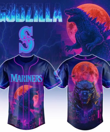 Epic Godzilla Mariners Jersey – Vibrant Design, Perfect For Fans!