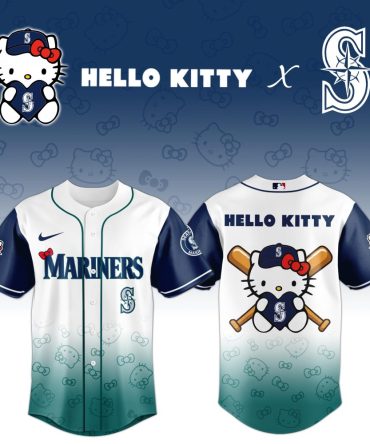 Hello Kitty X Mariners Baseball Jersey - Limited Edition Fan Gear For Kids & Adults