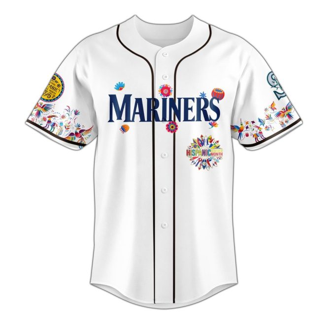 Celebrate In Style: Limited Edition Mariners Hispanic Heritage Jersey – Vibrant & Unique! - Image 2