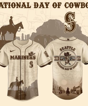 Celebrate In Style: National Day Of Cowboy Seattle Mariners Jersey - Limited Edition 2025
