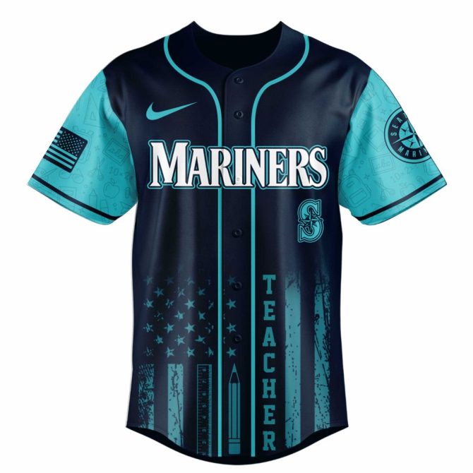 Celebrate Teachers With Mariners Appreciation Jersey - Perfect Gift Idea! - Image 2