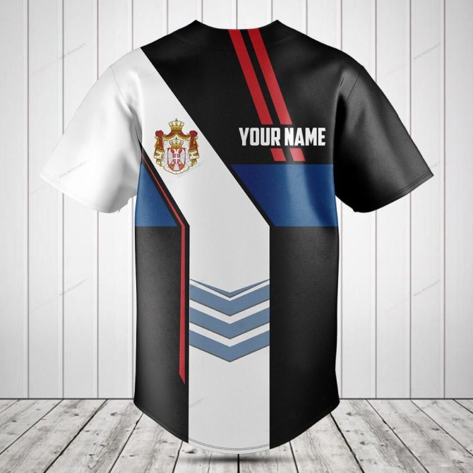 Customizable Sports Jersey - Unique Design, Personalized Name & Crest - Perfect For Teams! - Image 2