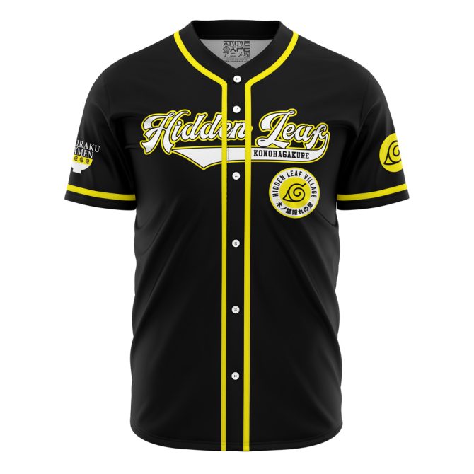 Custom Hidden Leaf Baseball Jersey – Stylish Anime Fan Apparel - Image 2
