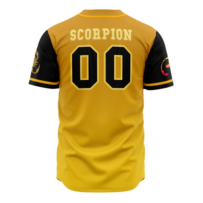 Anime-Inspired Yellow Baseball Jersey – Bold Design, Premium Quality - Image 2