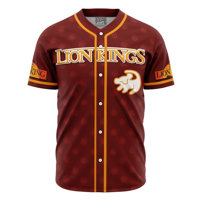 Limited Edition Lion Kings Baseball Jersey - Bold Design, Perfect Gift For Fans