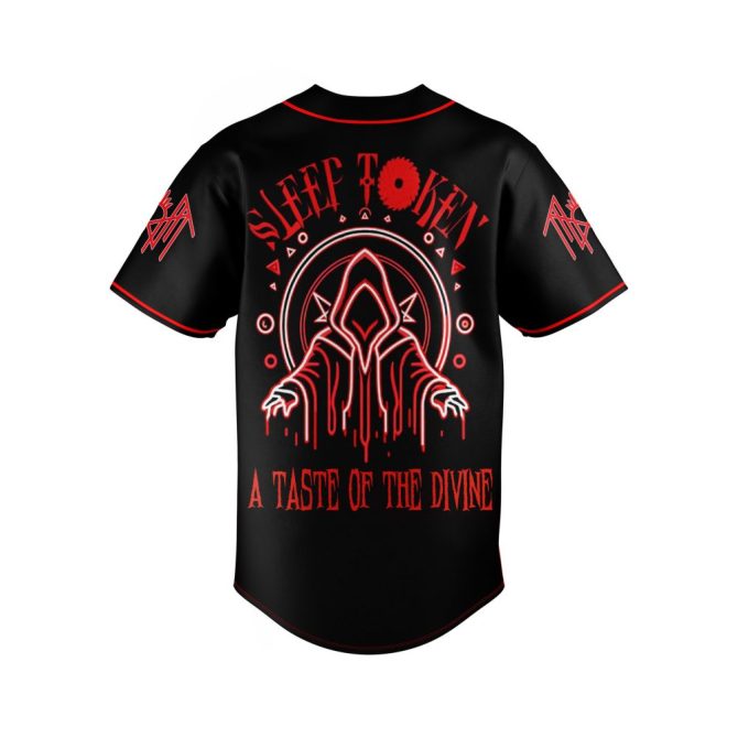Exclusive Sleep Token Tour Jersey - Black & Red, Divine Design, Unisex, Limited Edition - Image 2