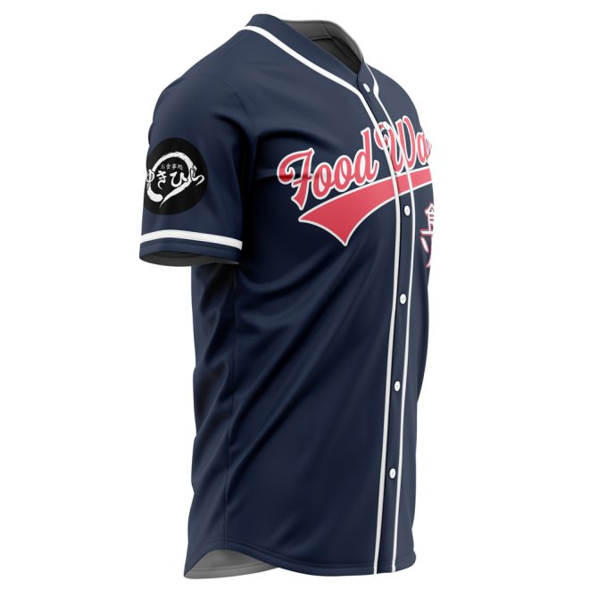 Custom Food Wars Anime Baseball Jersey - Personalized Name & Number - Image 4