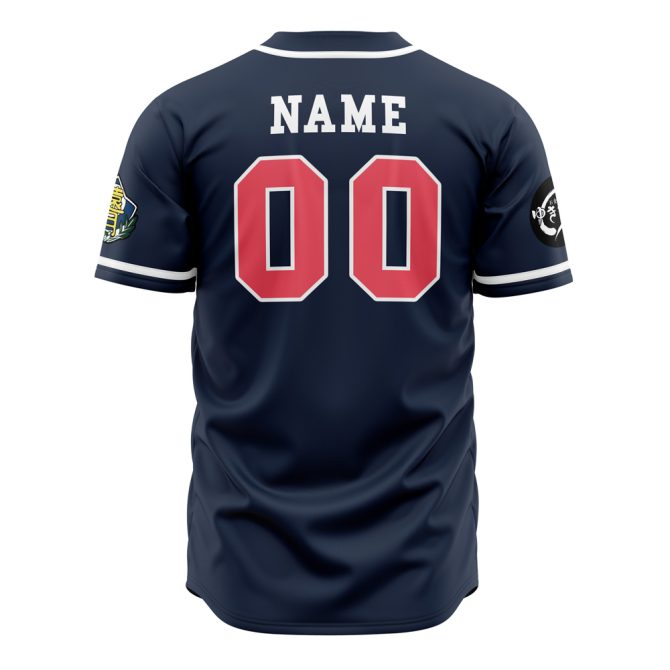 Custom Food Wars Anime Baseball Jersey - Personalized Name & Number - Image 3
