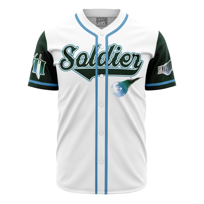 Custom Fantasy Soldier Baseball Jersey - Personalized Name & Number - Premium Gamer Apparel - Image 2