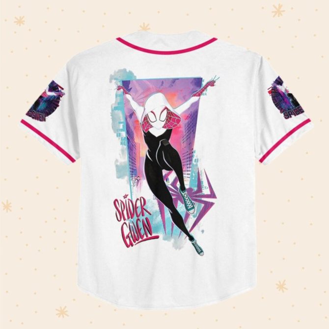 Custom Spider Hero Baseball Jersey - Kids/Youth/Adult Sizes - Add Name & Number! - Image 4