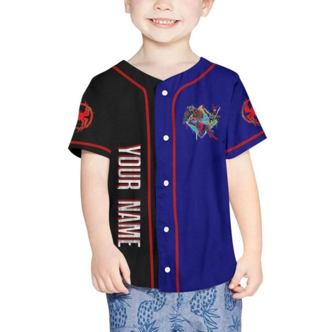 Custom Spider Hero Baseball Jersey For Kids/Youth/Adults - Personalized Name & Number - Image 5