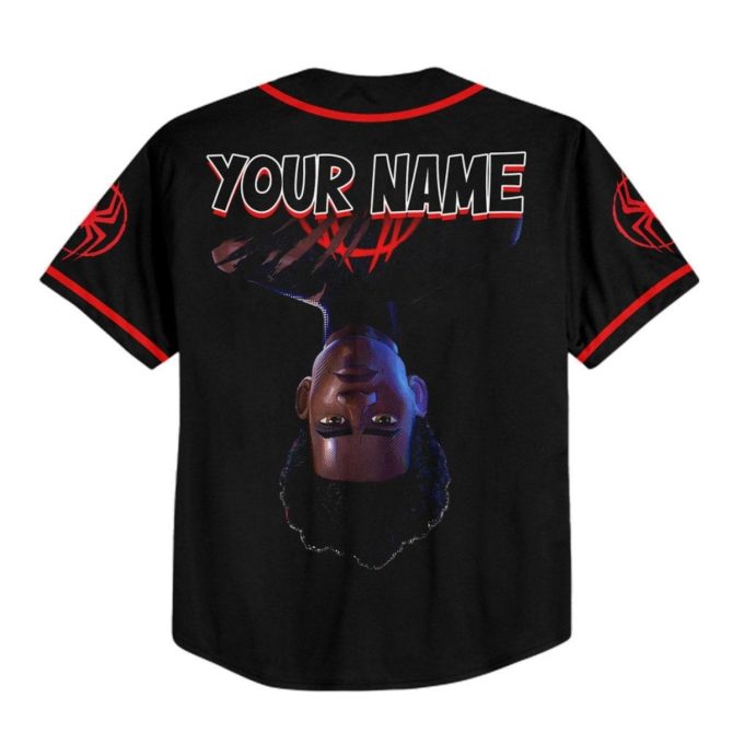 Custom Spider-Themed Baseball Jersey - Personalized For Kids/Youth/Adults - Image 4