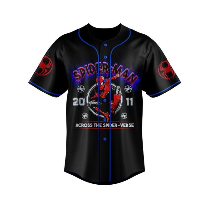 Custom Spider-Verse Jersey – Personalize Name & Number – Perfect Gift For Fans! - Image 2