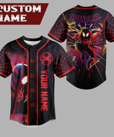 Custom Spider Hero Jersey – Personalized Name, Vibrant Design, Perfect Gift!