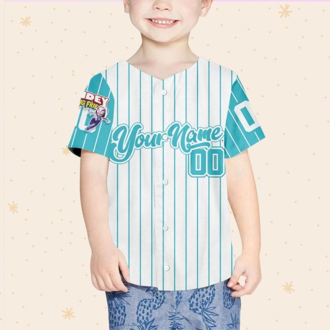 Custom Kids/Youth/Adult Baseball Jersey - Personalized Name & Number - Unique Design - Image 5