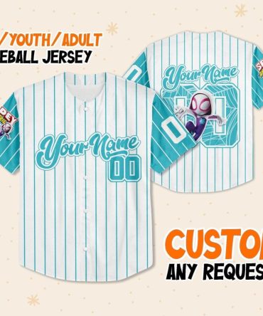 Custom Kids/Youth/Adult Baseball Jersey - Personalized Name & Number - Unique Design