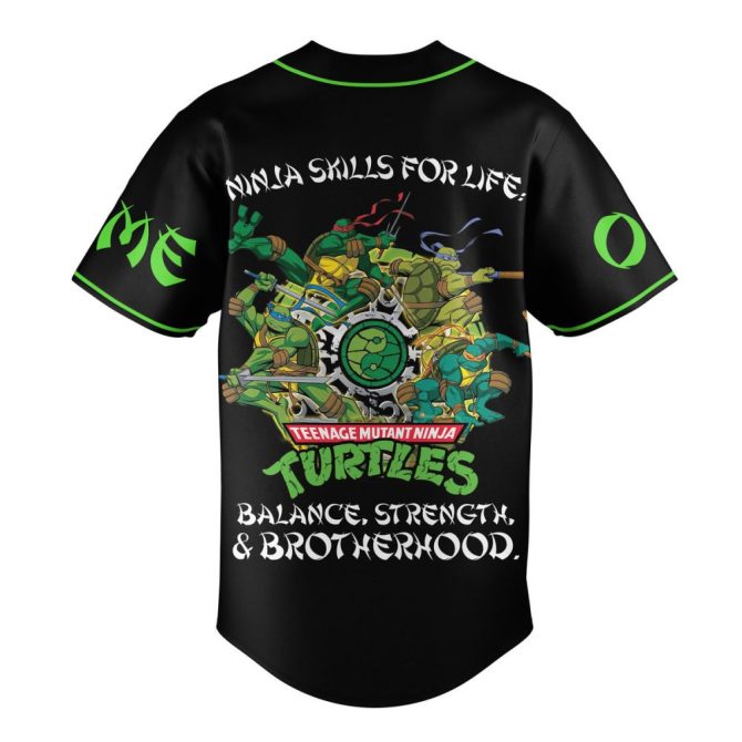 Custom Ninja Turtles Jersey - Master Splinter'S School - Personalized Name & Number - Image 4