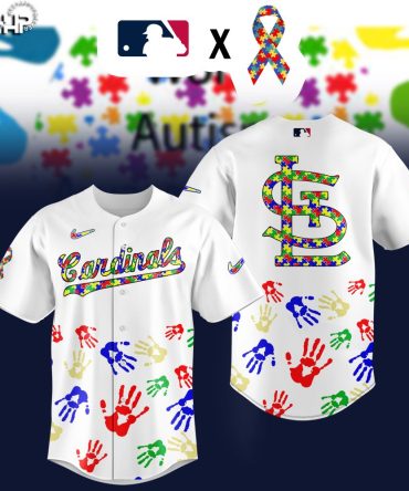 Limited Edition Cardinals Autism Awareness Jersey - Celebrate & Support In Style!