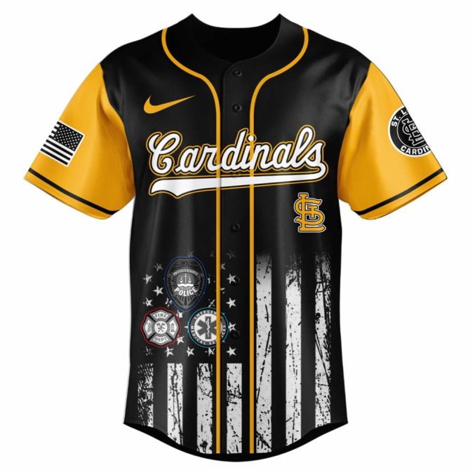 Honor First Responders: St. Louis Cardinals Limited Edition Jersey – Perfect Gift For Heroes! - Image 2