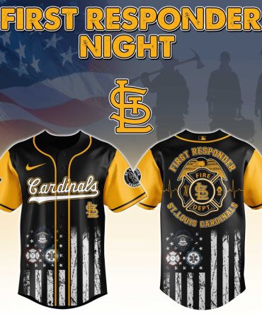 Honor First Responders: St. Louis Cardinals Limited Edition Jersey – Perfect Gift For Heroes!