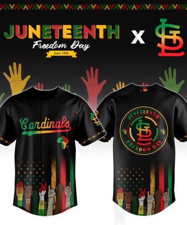 Celebrate Freedom: Limited Edition Juneteenth Cardinals Jersey - Bold & Stylish Commemorative Design