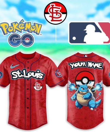 Custom St. Louis Pokémon Baseball Jersey - Personalized Name & Design